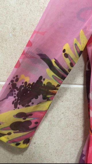 Vestido Desigual estampado Maria Escote