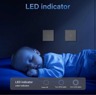 NUEVO! Interruptor táctil de pared nuevo a estrena