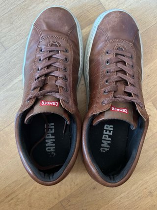 Zapatillas Camper Piel Marrón Talla 44