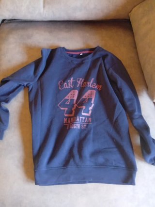 Sudadera azul East Harlem 44