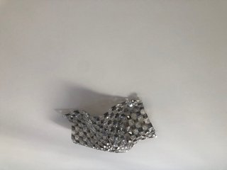 Lámpara colgante brillante diseño pañuelo
