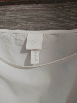 Vestido blanco H&M talla S