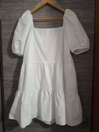 Vestido blanco H&M talla S