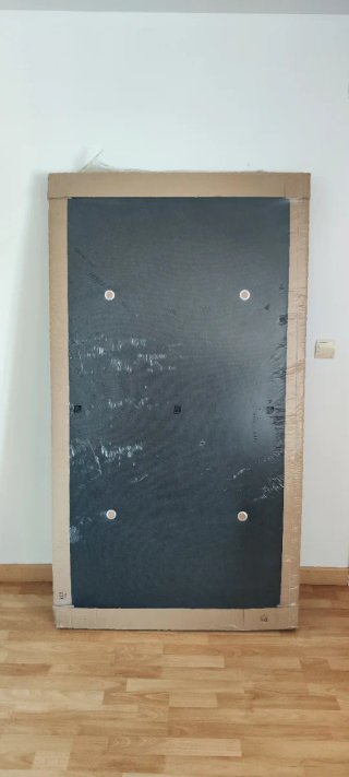 Colchón + Base Tapizada 105x190 NUEVO SIN ABRIR