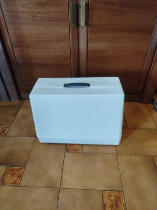 Máquina de coser Wertheim con maletín