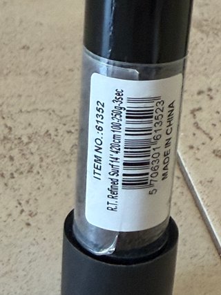 Caña Surfcasting Ron Thompson Refined Surf 4,20m