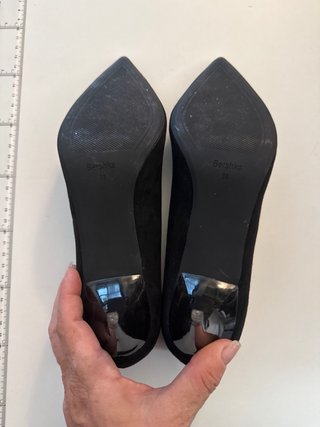 Zapatos de tacón Bershka negros talla 38