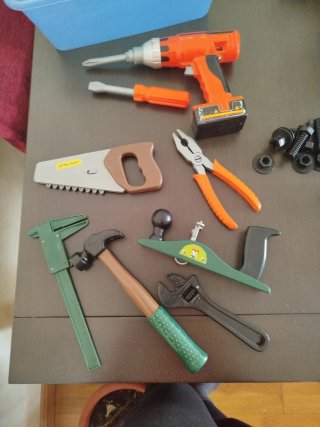 Set herramientas para niños