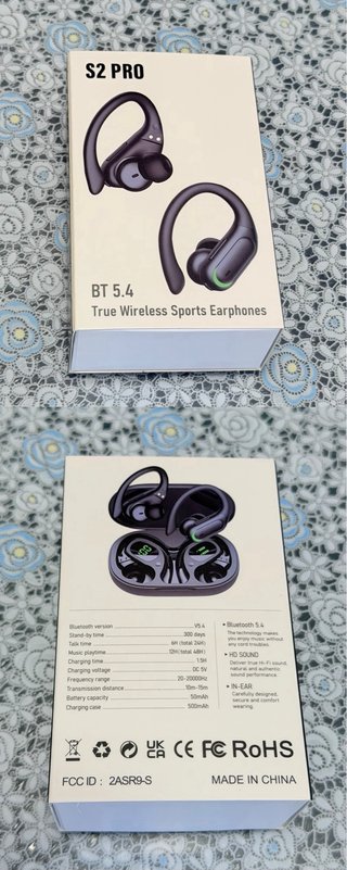 Auriculares inalambrico Deportivos Bluetooth 5.4