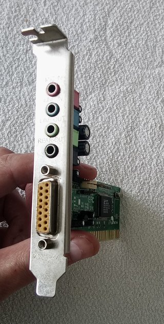Placa de Som Simtech CMI8738 PCI