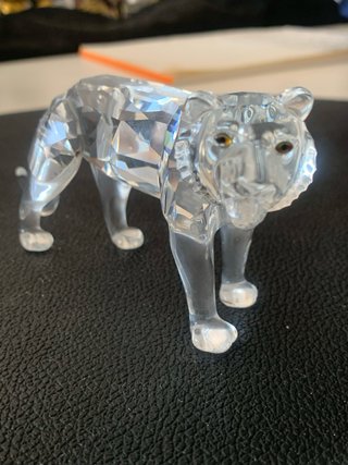 Estatuilla Tigre Cristal Swarovski