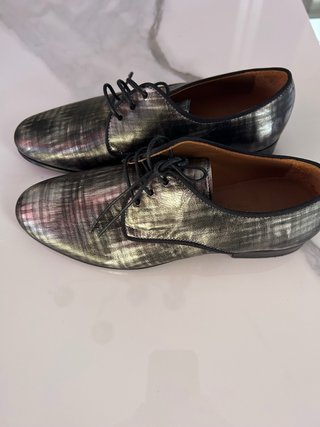 Zapatos de vestir mujer oro/plata