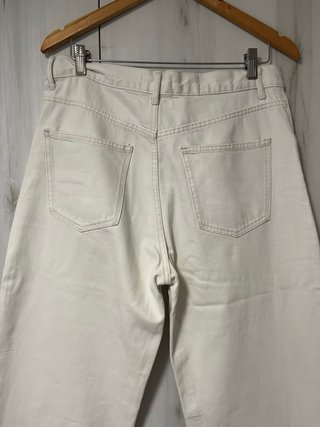 Vaqueros Zara blancos anchos