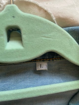 Cazadora Vaquera Mujer Azul Lavado Talla L