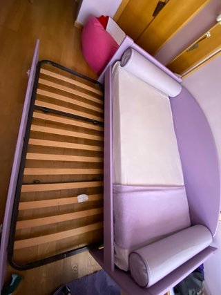 CAMA NIDO DE MADERA MACIZA MARCA ASORAL