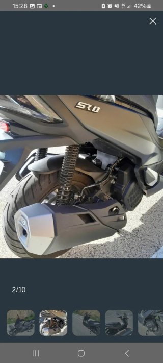 VOGE SR1 125cc Gris Casi Estreno!!!!