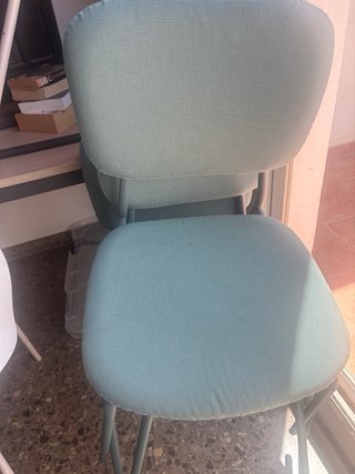 Conjunto 4 sillas tapizadas