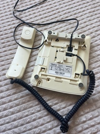 Teléfono antiguo Telefónica Domo2 Beige
