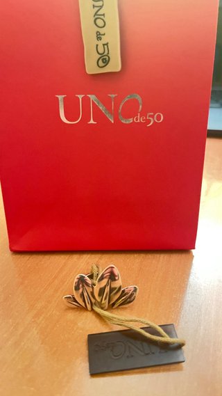 Anillo Uno de 50 Plata Nuevo