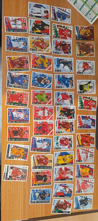 Cromos de fútbol de la euro copa de 2024
