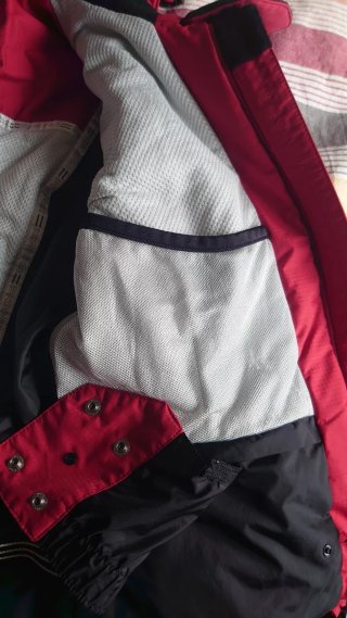Chaqueta de esquí Phenix roja