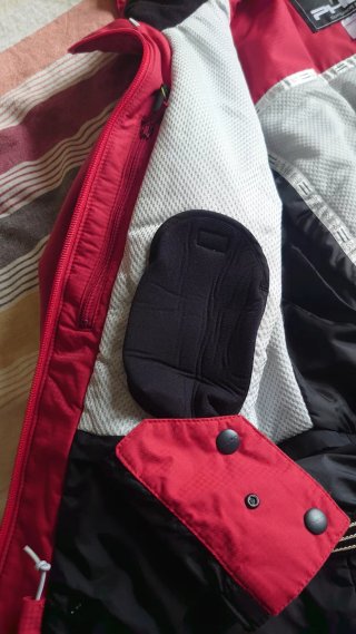Chaqueta de esquí Phenix roja