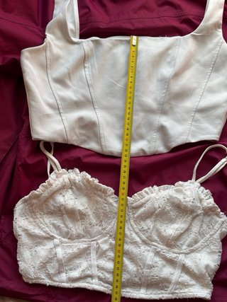 Conjunto 2 Tops Blancos