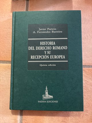 Historia del derecho romano