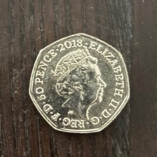 5 Monete 50 Pence UK Brexit Paddington Carlo Rare