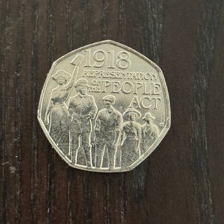 5 Monete 50 Pence UK Brexit Paddington Carlo Rare