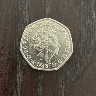 5 Monete 50 Pence UK Brexit Paddington Carlo Rare