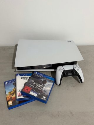 PLAYSTATION 5 DISCO + 3 JUEGOS GRATIS