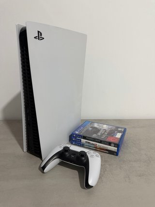 PLAYSTATION 5 DISCO + 3 JUEGOS GRATIS