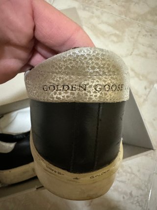 Golden Goose Sneakers nere e argento