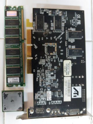PC Retro Completo Pentium 4 Gráfica ATI Sound Blas