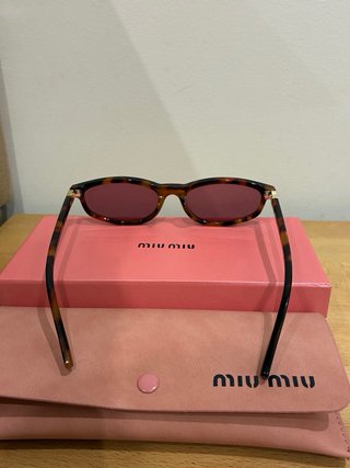 Gafas de sol Miu Miu Tortoise Red