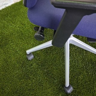 Silla de oficina Let's B azul y gris