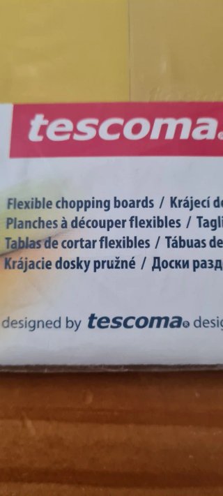 Tavoli da taglio flessibili Tescoma (3 pz)