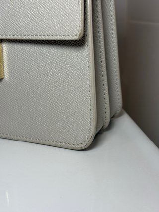Bolso Furla Venere Piel Gris y Dorado