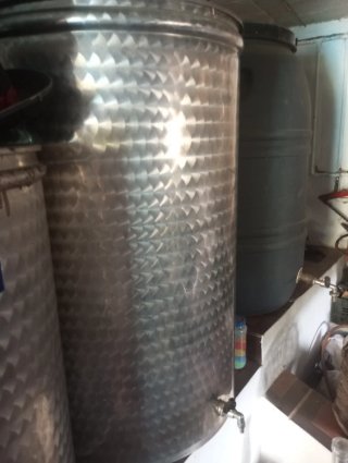 Bidón Acero Inoxidable 250L con Tapa