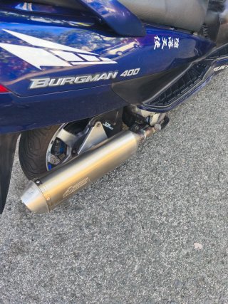 Suzuki Burgman 400 Azul Tremenda 2006.unywccion.