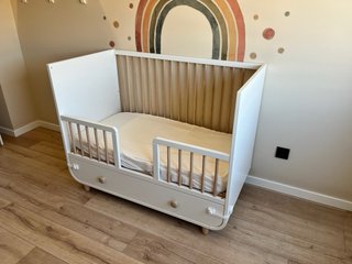 Cuna Myllra Ikea Blanca con colchon incluido