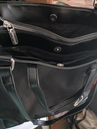 Bolso Primadonna Negro Hombro y Mano