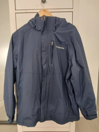 Chaqueta Columbia Azul. 3 en 1. Talla L