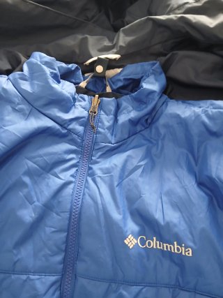 Chaqueta Columbia Azul. 3 en 1. Talla L