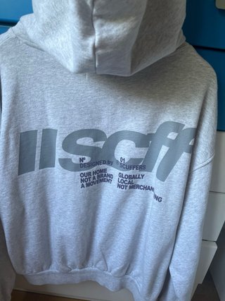 Sudadera Scuffers Gris Talla L