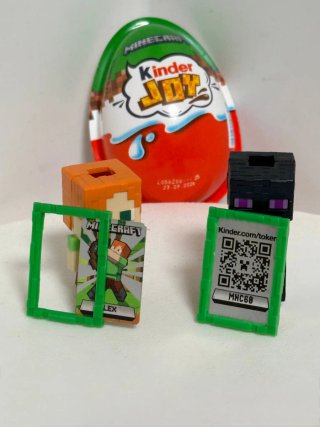 Expositor Kinder Joy Minecraft