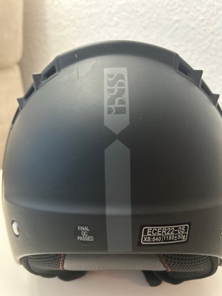 Casco IXS Semi Integral Talla XS Negro