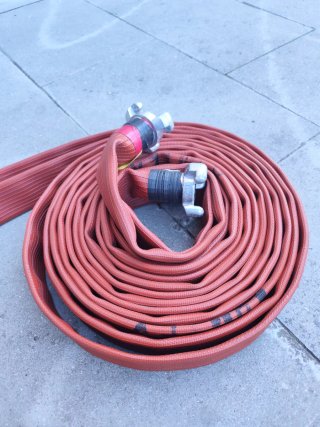 Mangueras incendios caucho nitrilico 45mm racord