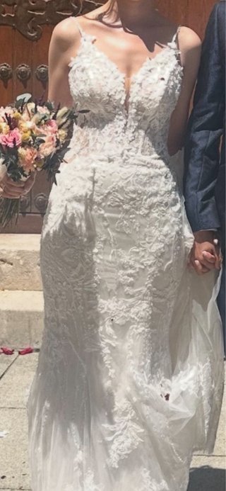 Vestido de Novia Sirena Adriana Alier